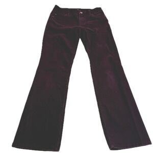 J.Crew Pants Womens 00S Purple Favorite Fit Corduroy Flare Leg 17047